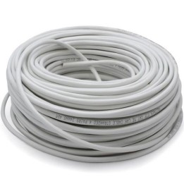 Matassa di cavo di rete 100m Cat.6 U/UTP PVC Grigio