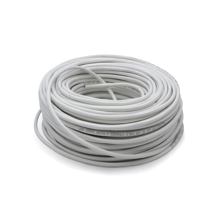 Matassa di cavo di rete 305m Cat.6 U/UTP PVC Grigio
