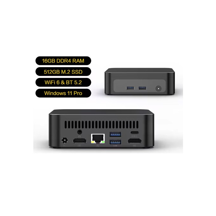 Mini PC AMD Ryzen 7/5800H 16GB 500GB SSD
