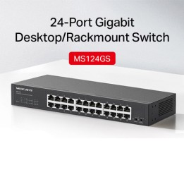 Switch LAN Desktop/Rackmount 24 Porte Gigabit