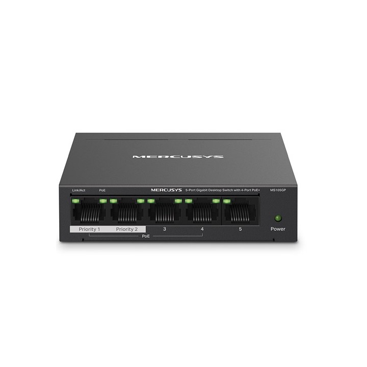 Switch LAN 5 porte Gigabit ( PoE 4P ) 65W