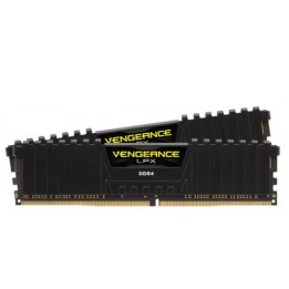RAM Corsair Vengeance LPX 32 GB (2×16 GB) DDR4 3200 CL16 DIMM Nero