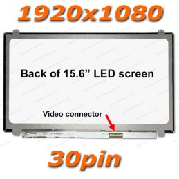 Display Slim LED 15,6" 30...