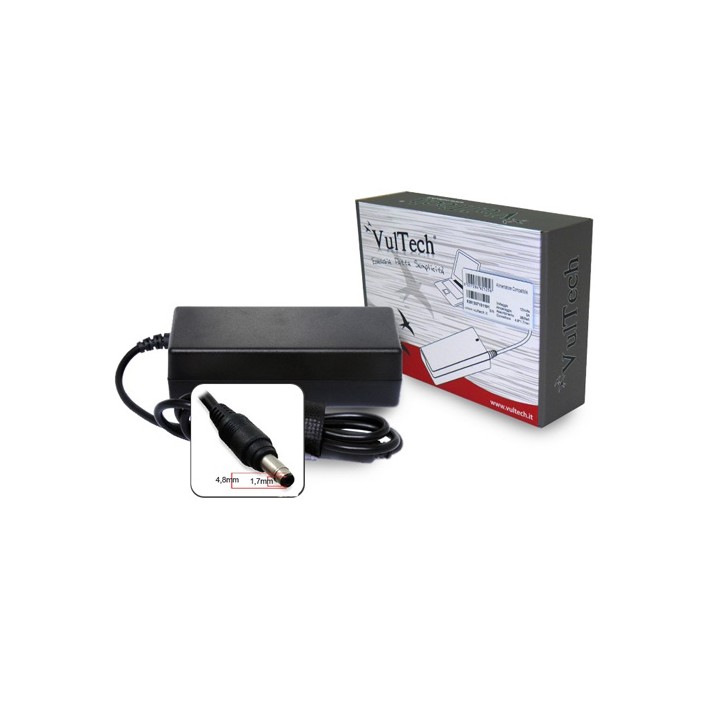 Alimentatore Notebook 90Watt HP 4,8 x 1,7 VULTECH