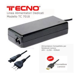 Alimentatore Notebook 90Watt LENOVO Slim Tip Square TC-7020