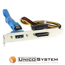 Cavo slot I-Sata a e-SATA 1...