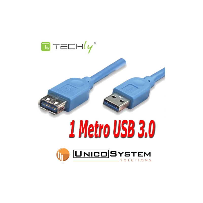 ROLINE Cavo USB 3.0 Tipo A-A, Maschio/Femmina, 1,8 Metri, Prolunga USB 3.2 Gen 1, 5 Gbps, Contatti Dorati, Schermato