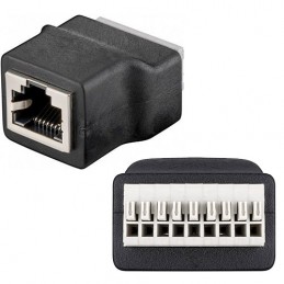 Adattatore RJ45 Femmina...