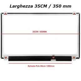 Display Slim LED 15,6" 30...