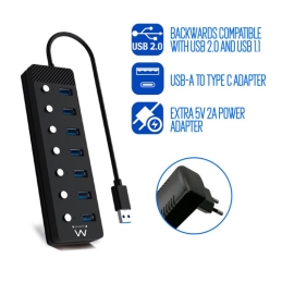 Hub Type-C 7 Porte USB 3.2...