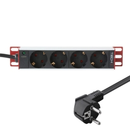 Multipresa 4 posti da Rack...