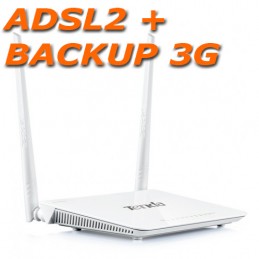 Modem Router ADSL2+ 300Mps...