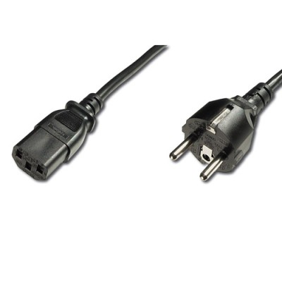 Cavo Di Alimentazione Corto Da 40 Cm Con Spina Schuko Angolare Per PC, Monitor E PlayStation