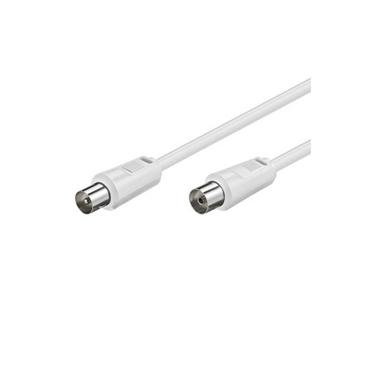 Cavo Antenna TV M/F 2,5 mt bianco