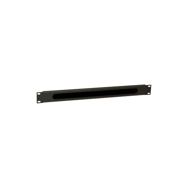 Piastra Passacavi Con Spazzola Per Rack 19'' 1U – Bianca – Montaggio Cablaggio