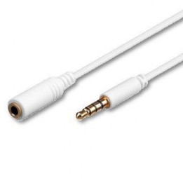 Cavo prolunga Audio con Microfono prolunga Jack 3,5" M/F 5 metri
