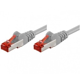Cavo Rete Patch S/FTP 1 mt Cat. 6 Grigio