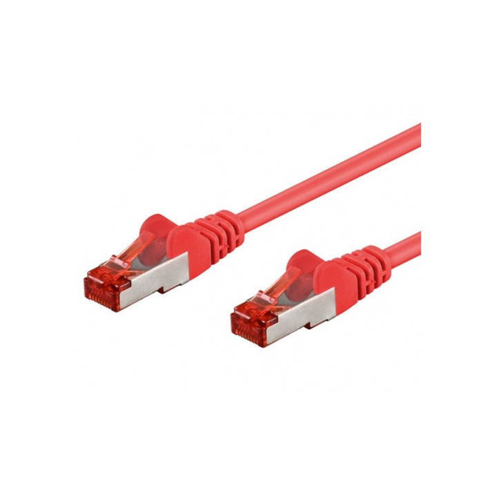 Cavo Rete Patch S/FTP 1 mt Cat. 6 Rosso