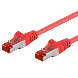 Cavo Rete Patch S/FTP 2 mt Cat. 6 Rosso