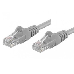 Cavo Rete Patch U/UTP 0,5 mt Cat. 5e Grigio
