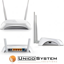 Router WiFi 3G/4G 300Mps 4P...