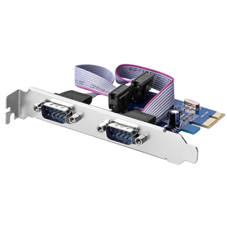 Adattatore Per Scheda PCI Express PCI-E Da PCIe A Porte Seriali RS232