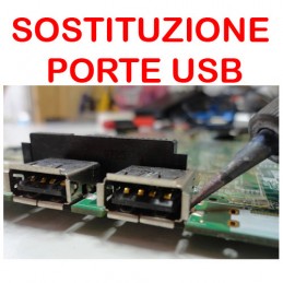 Sostituzione porte USB...