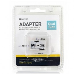 Adattatore da 2 Micro-SD a...