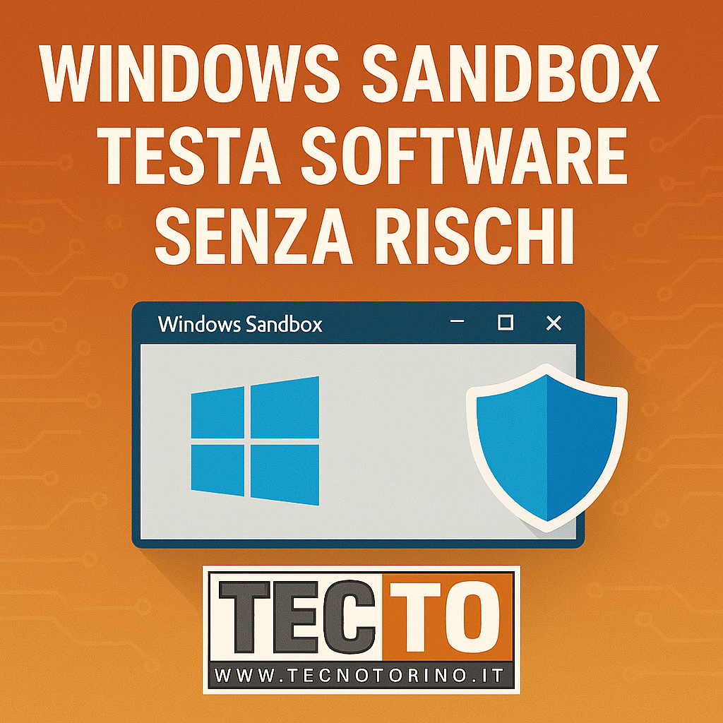 Windows Sandbox: Prova Software in Sicurezza su Windows 10/11 Windows Sandbox: Prova Software in Sicurezza su Windows 10/11