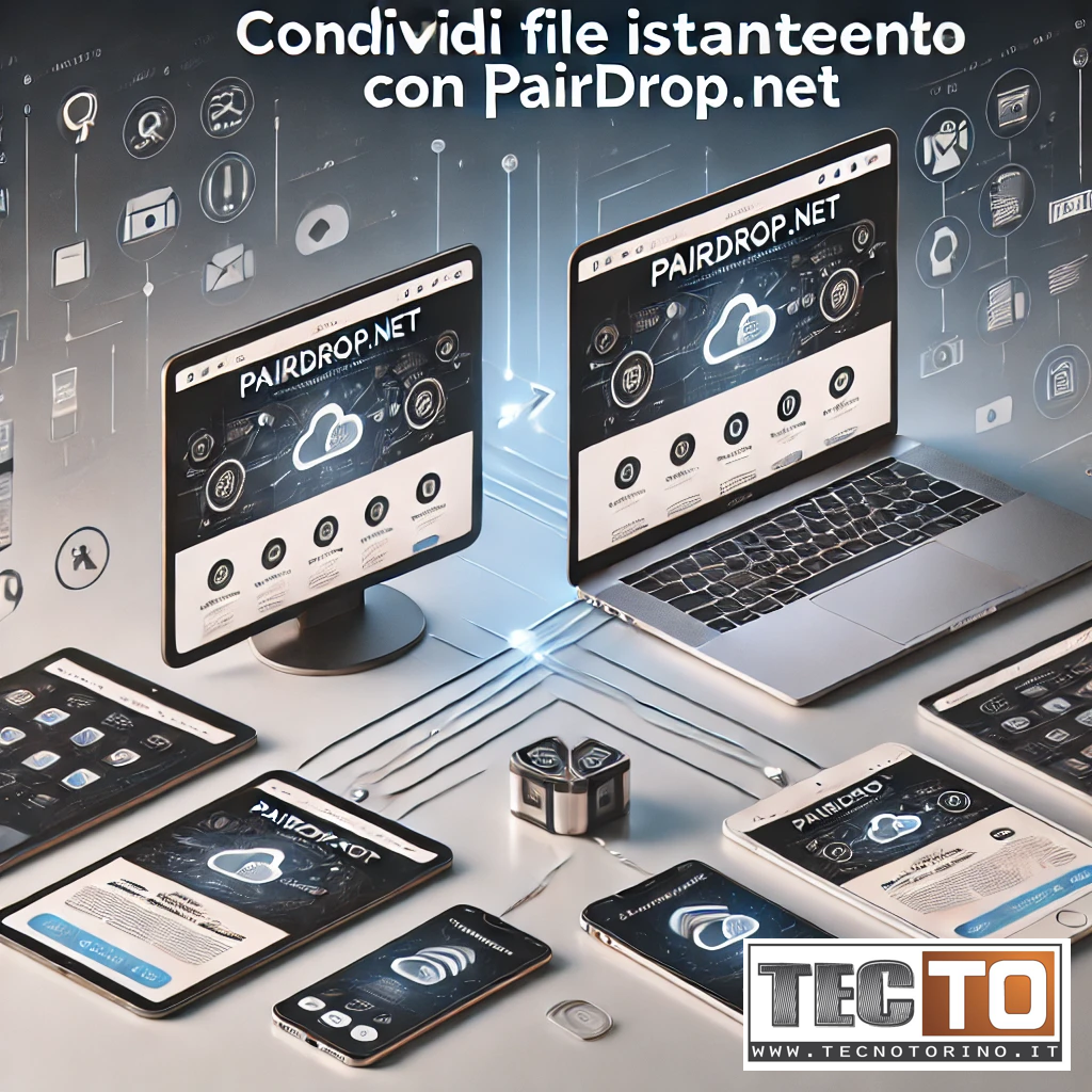 Condividi File Istantaneamente con PairDrop.net – Guida Completa all’Uso