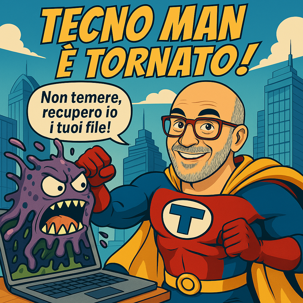 TecnoMan contro l’hard disk corrotto: come recuperare i tuoi dati con Unico System