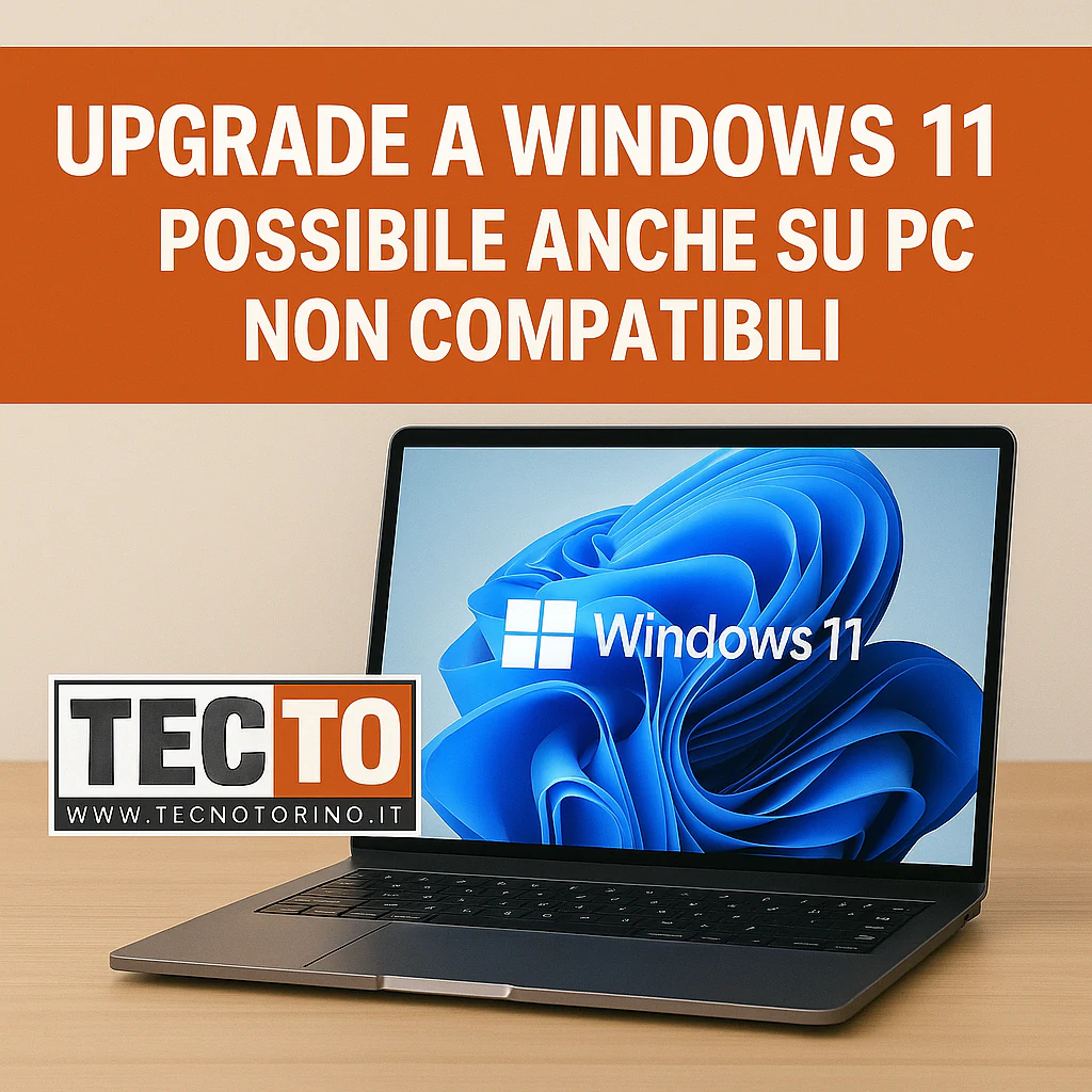 Controllo compatibilità Windows 11 su un PC a Torino