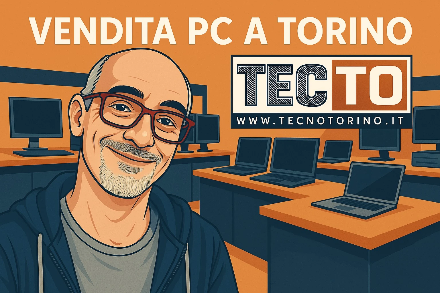 PC desktop e notebook disponibili per privati e aziende a Torino