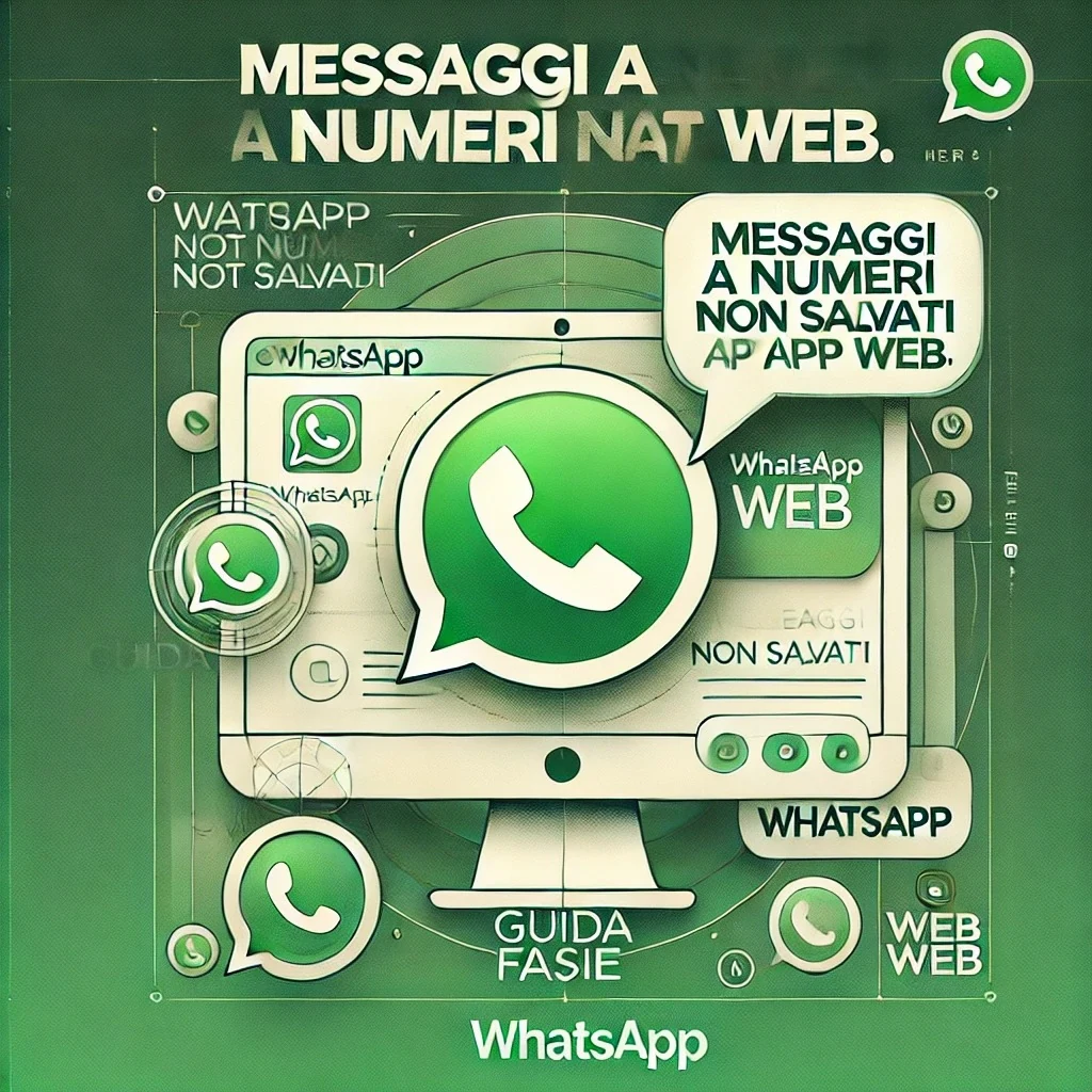 Chat WhatsApp Web con un numero non salvato
